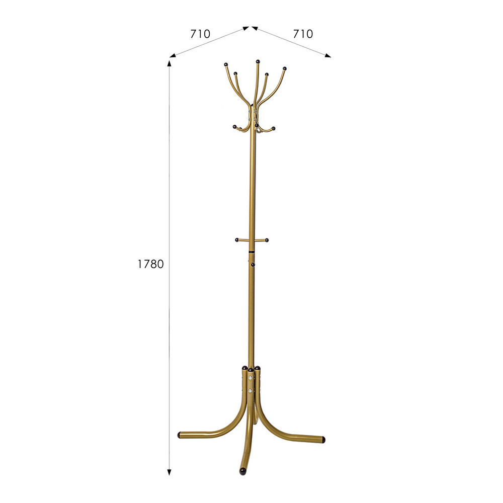 Вешалка напольная 10 крючков