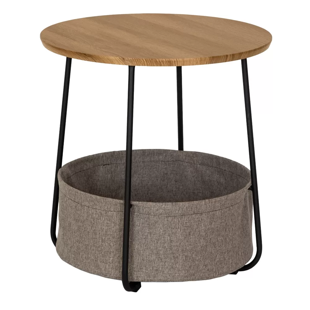 Стол журнальный Саут 11Д дуб вотан черный_a